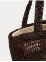 Marks & Spencer Slamna torba z ročaji Marks & Spencer rjava
