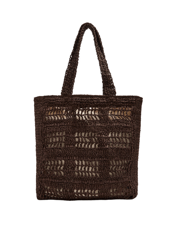 Marks & Spencer Slamna torba z ročaji Marks & Spencer rjava