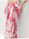Marks & Spencer Sarong iz čiste bombaže s tiskom Marks & Spencer rdeča