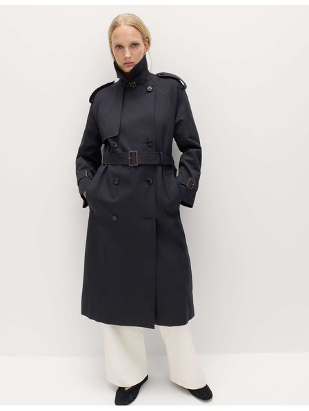 Marks & Spencer Trench plašč Marks & Spencer črna