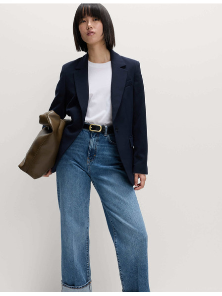 Marks & Spencer Enoredni blazer Marks & Spencer mornarsko modra