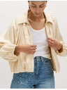 Marks & Spencer Plisirana jakna bomber, iz čistega materiala Lycocell™ Marks & Spencer smetanast