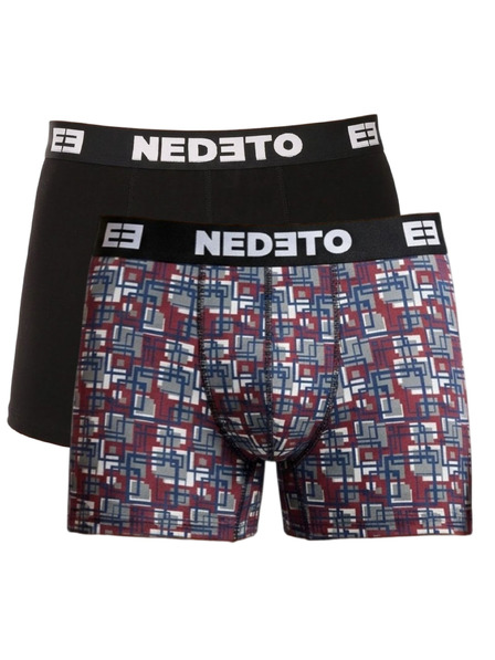 Nedeto Komplet dveh - moške boksarice Nedeto večbarvne