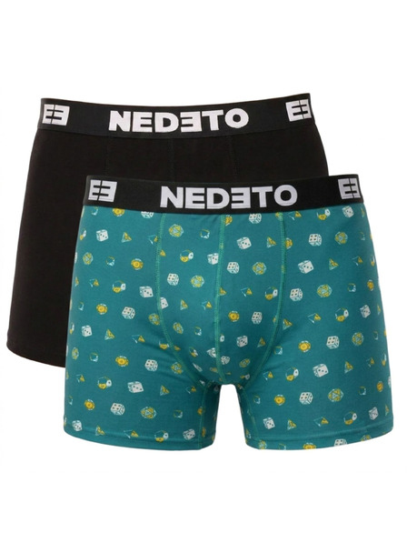 Nedeto Komplet dveh - moške boksarice Nedeto večbarvne