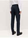 Marks & Spencer Temno modre moške formalne hlače Marks & Spencer