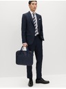 Marks & Spencer Temno modre moške formalne hlače Marks & Spencer
