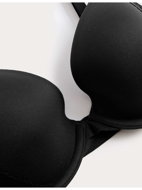 Marks & Spencer Gladek dekolte nedrček Body Soft™ z žicami, vel. A–E Marks & Spencer črna