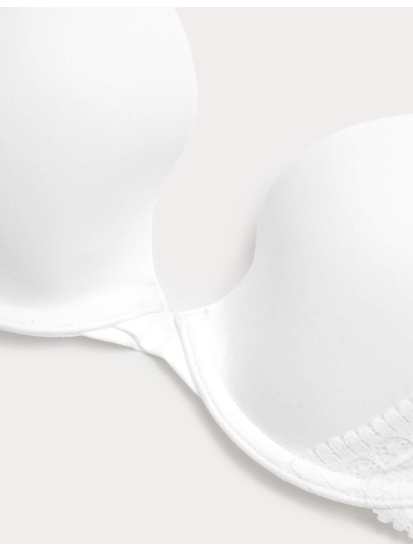 Marks & Spencer Gladek dekolte nedrček Body Soft™ z žicami, vel. A–E Marks & Spencer bela