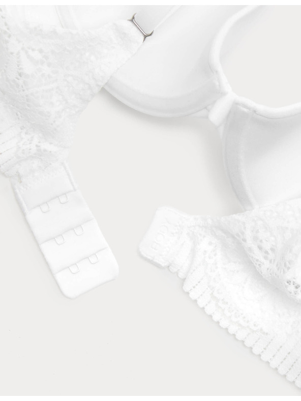 Marks & Spencer Gladek dekolte nedrček Body Soft™ z žicami, vel. A–E Marks & Spencer bela