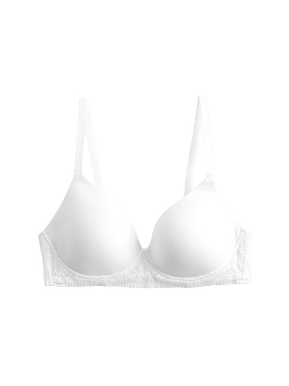 Marks & Spencer Modna halja Body Soft™ s polnimi modrčki brez žic, vel. A–E Marks & Spencer bela