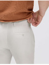 Marks & Spencer Chino hlače iz lanenega mešanca, normalen kroj Marks & Spencer bež