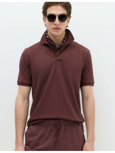 Marks & Spencer Polo majica The Ultimate Pique Marks & Spencer rjava