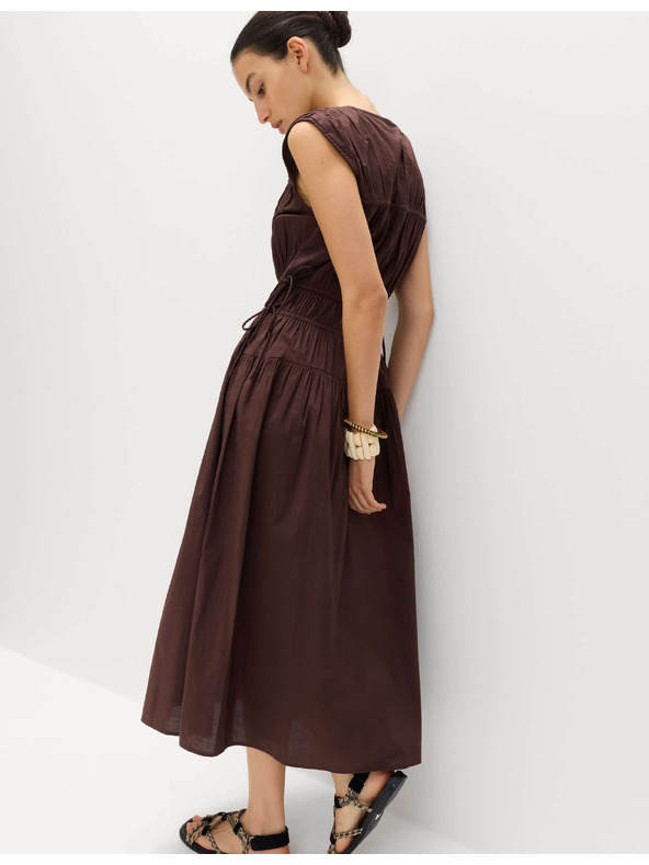 Marks & Spencer Rjave obleke s poudarjenim pasom