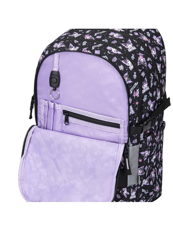 BAAGL  BAAGL Školský batoh Skate Kuromi Black GRS
