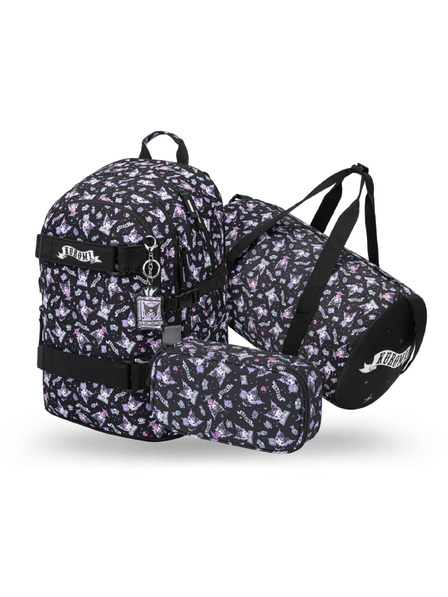 BAAGL  BAAGL SET 3 Skate Kuromi Black: batoh, penal, športna torba GRS
