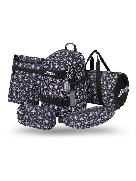 BAAGL  BAAGL SET 5 Skate Kuromi Black: batoh, penal, športna torba, ledvinka, obal na prenosný počítač GRS