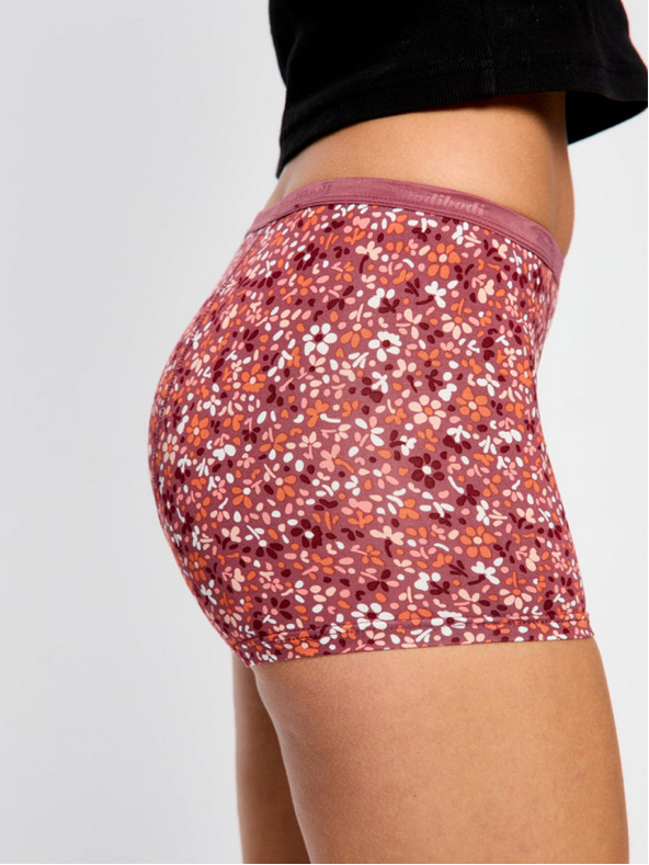 Modibodi Menstruacijske gaćice Modibodi Classic Boyshort Moderate Provence Pink