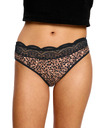 Modibodi Menstruacijske gaćice Modibodi Sensual Hi Waist Bikini Moderate Animalia Brown