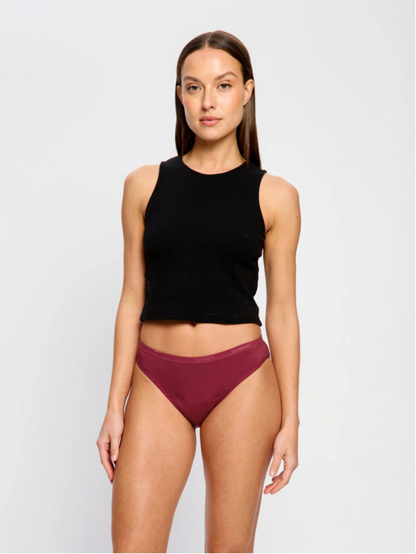 Modibodi Menstruacijske gaćice Modibodi Classic Bikini Moderate Bud Red
