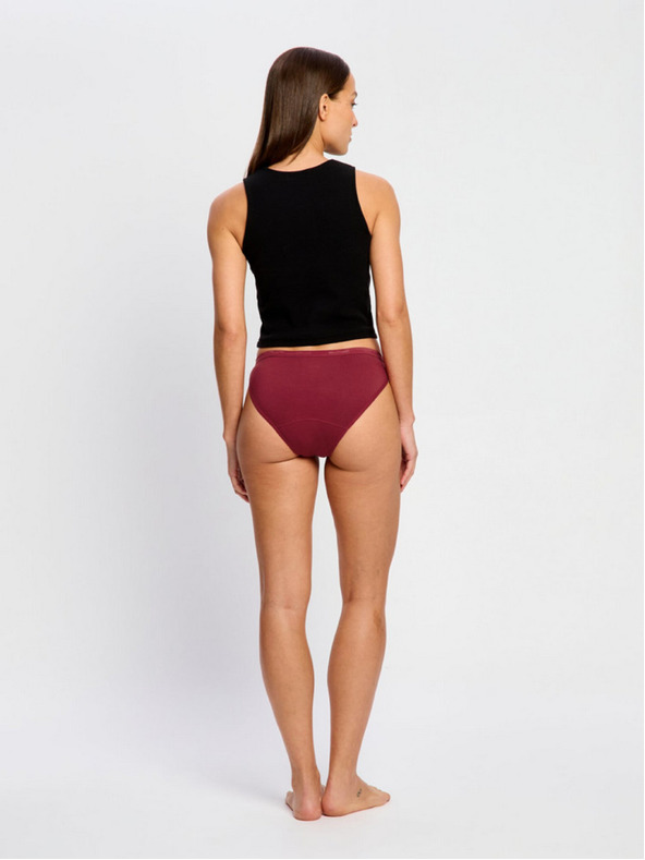 Modibodi Menstruacijske gaćice Modibodi Classic Bikini Moderate Bud Red