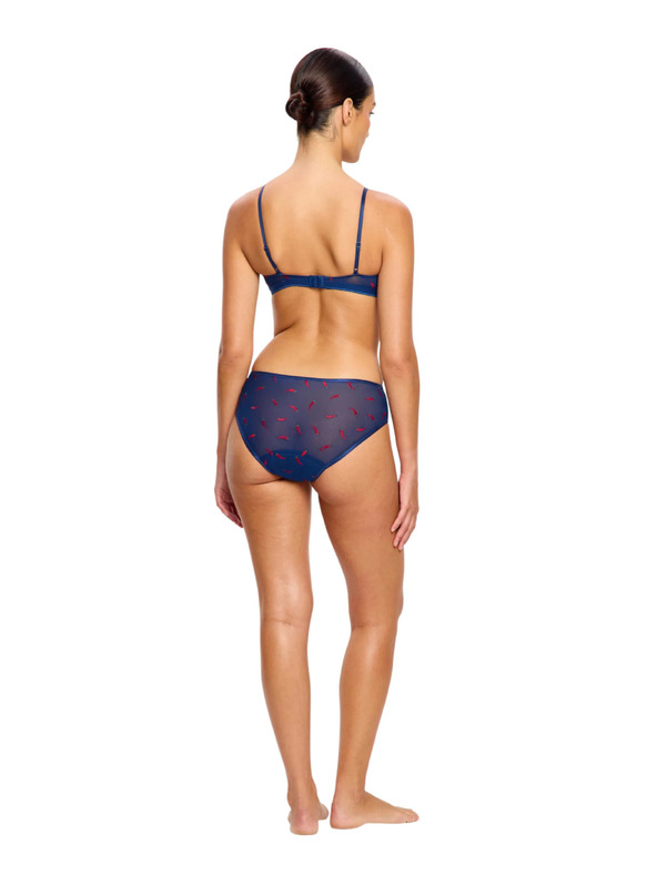 Modibodi Menstruacijske gaćice Modibodi Intimates V Day Hi Waist Brief Moderate Navy Chilli