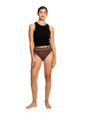 Modibodi Menstruacijske gaćice Modibodi Sensual Hi Waist Bikini Super Mahogany