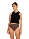 Modibodi Menstruacijske gaćice Modibodi Sensual Hi Waist Bikini Super Mahogany