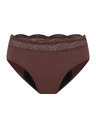 Modibodi Menstruacijske gaćice Modibodi Sensual Hi Waist Bikini Super Mahogany