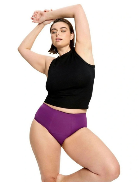 Modibodi Menstruacijske hlačke Modibodi Allure Seamfree Full Brief Super Mystic Purple