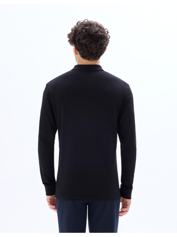 Celio Polo majica Meoneml z dolgimi rokavi