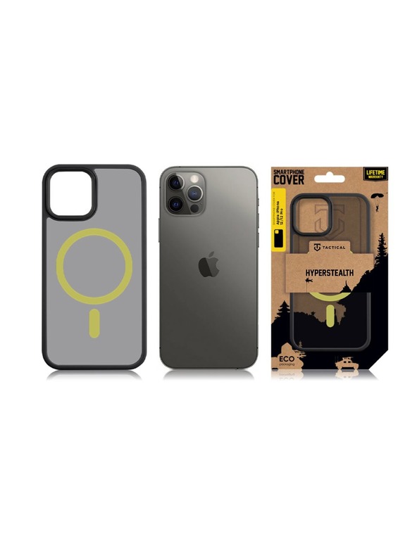 Tactical Tactical MagForce Hyperstealth 2.0 Zaščita za Apple iPhone 12/12 Pro Black/Yellow