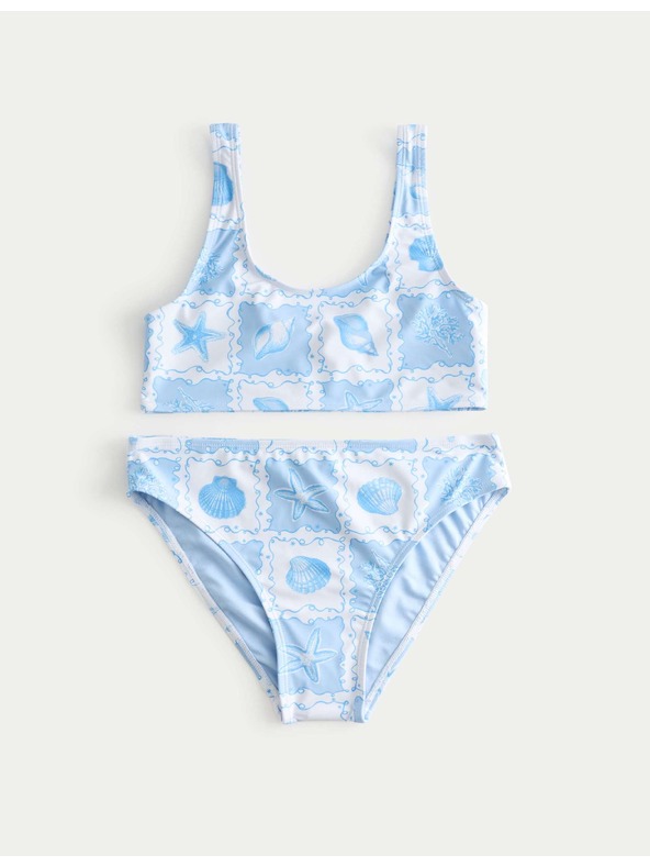 Marks & Spencer 2-delni bikini s potiskom lupin (6–16 let) Marks & Spencer modra