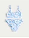 Marks & Spencer 2-delni bikini s potiskom lupin (6–16 let) Marks & Spencer modra