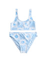 Marks & Spencer 2-delni bikini s potiskom lupin (6–16 let) Marks & Spencer modra