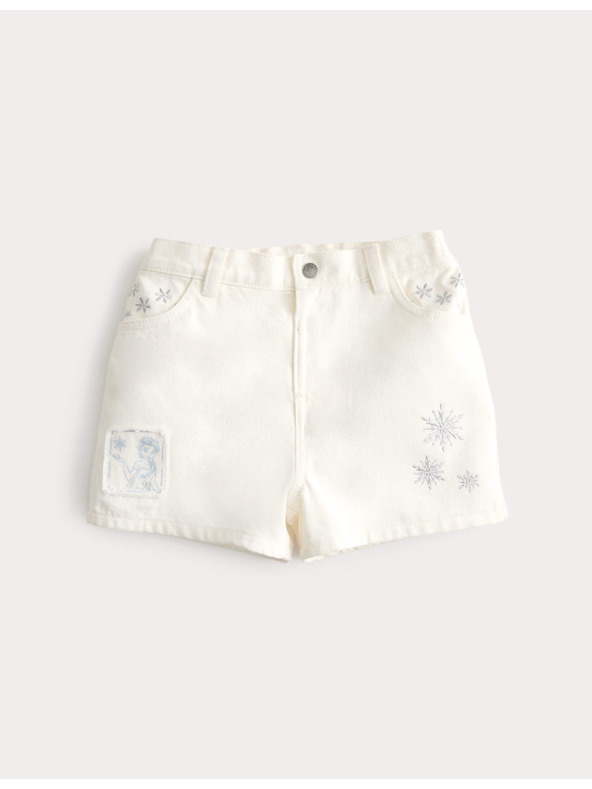 Marks & Spencer Džinzne kratke hlače Disney Frozen™ (2–8 let) Marks & Spencer modra