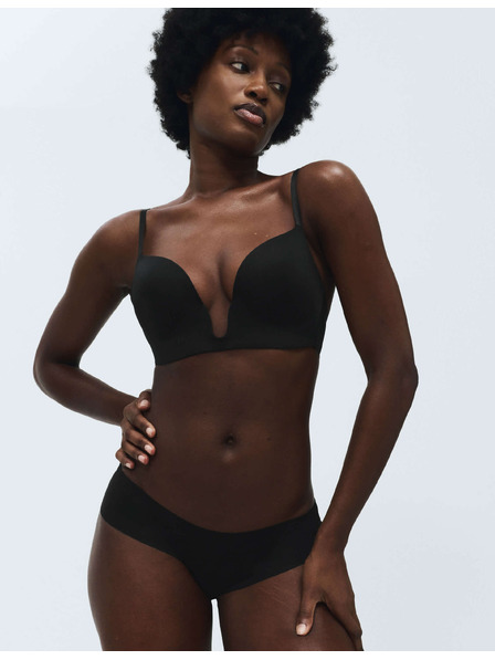 Marks & Spencer Komplet 3 ks hlačk s nizkim pasom Body Invisibles™ brez VPL Marks & Spencer črna