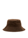 Marks & Spencer Klobuk tipa bucket iz čiste bombažne tkanine Marks & Spencer rjava