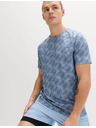 Marks & Spencer Majica s kragnom s tiskom Marks & Spencer modra