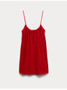Marks & Spencer Raztegljive mini haljine z vezanjem spredaj Marks & Spencer rdeča