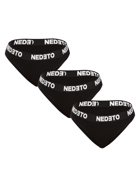 Nedeto 2. kakovost Kompleti treh - ženske hlačke Nedeto črne (3NKB001/II)