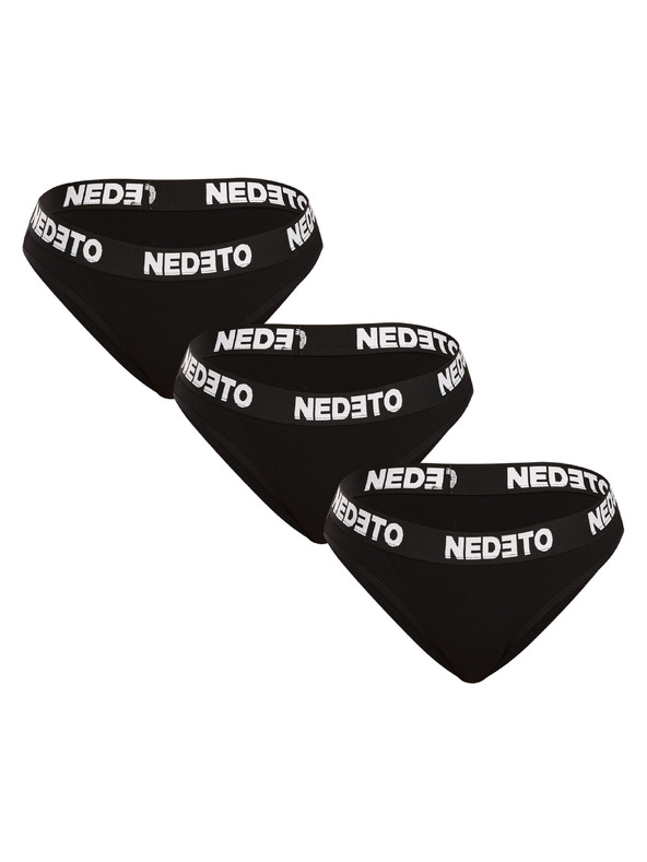 Nedeto 2. kakovost Kompleti treh - ženske hlačke Nedeto črne (3NKB001/II)