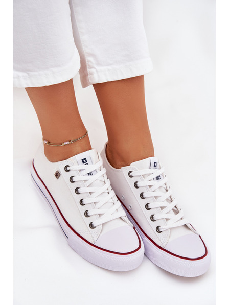 BIG STAR SHOES Ženske nizke superge Big Star – bele