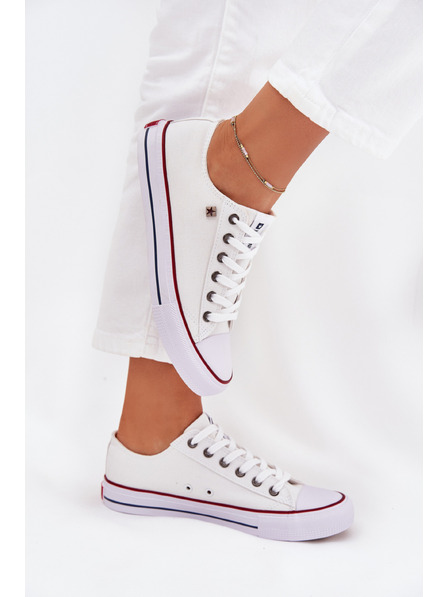 BIG STAR SHOES Ženske nizke superge Big Star – bele