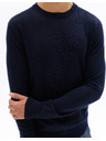 Celio Temno moder volneni osnovni pulover Celio Semerirond
