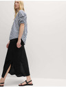 Marks & Spencer Kroj A-line maxi krilo z linenim Marks & Spencer črna