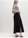 Marks & Spencer Kroj A-line maxi krilo z linenim Marks & Spencer črna