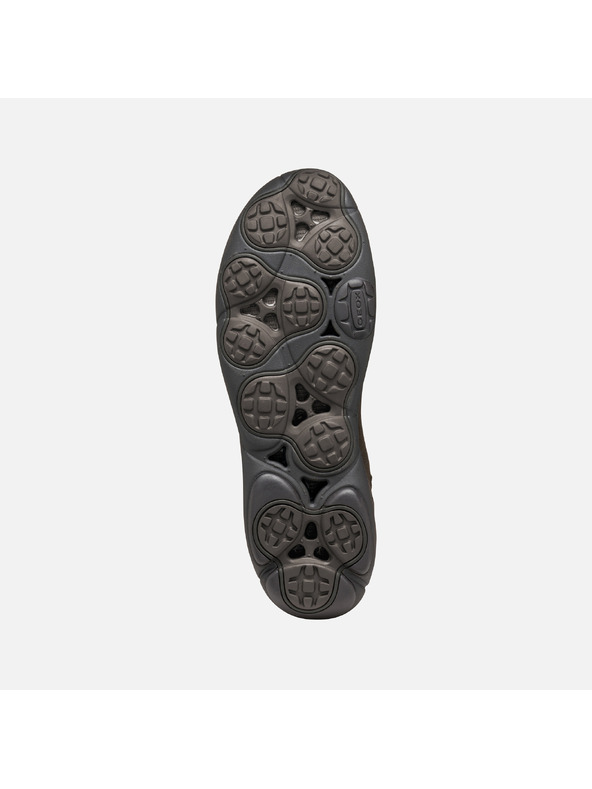 Geox Temno rjave moške superge Geox Nebula 2.0 Plus Fast in