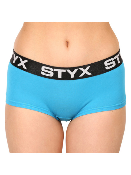 Styx Komplet treh - ženske hlačke Styx s nohavico večbarvne