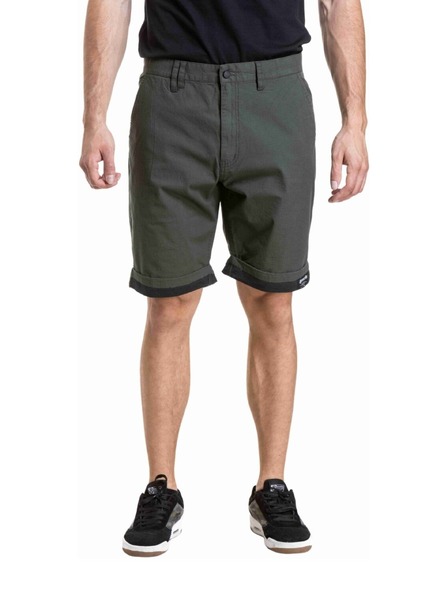 Meatfly Meatfly moške kratke hlače Barry 2.0 Army Green / Black Ripstop