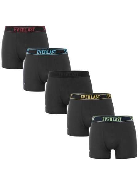 Everlast Komplet petih - moške boksarice Everlast črne